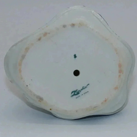 Zaphir Lladro Girl in Flower Dress Porcelain Figurine 7 inch Vintage - Picture 5 of 6